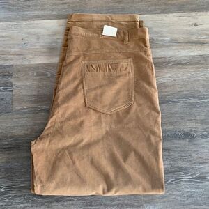 Knockout Signature Corduroy Pants sz 48 NWT